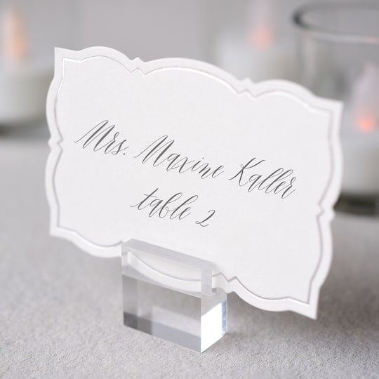 buy the style me pretty clear place card holders, 12ct. at michaels buy the style me